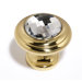 Swarovski Crystal 0.79" Crystal Round Knob