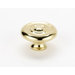 Traditional 1.5" Knob with Solid Brass Construction