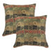 Whimsy Polyester KE D-Fiber Pillow (Set of 2)