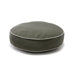 Round Dog Bed with Ecru Piping