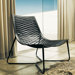 York Leather Lounge Chair