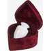 Classic Natural Marble Keepsake in White Grain