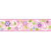 Studio Designs Scroll Floral Wall Border in Pink / White