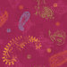 Paisley Wallpaper in Magenta
