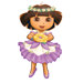Nickelodeon Dora the Explorer Enchanted Forest Adventures Peel and Stick Giant Wall Decal
