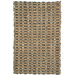 Handspun Jute Charcoal/Natural Rug