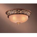 Salon Grand 3 Light Flush Mount