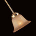 2.25" Neck Double French Scavo Glass Shade