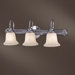 New Traditions  Vanity Light in Brushed Nickel