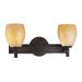 Two Light Vanity Light in Bronze