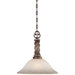 Regents Row 1 Light Bowl Pendant
