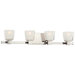 Barclay Square Bath 4 Light Bath Vanity Light