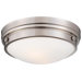 2 Light Flush Mount
