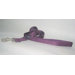 Nylon Lead with Swivel Snap in Purple