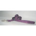 Dog Leash in Plum