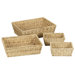 Banana Leaf Large Bowl in Natural (Set of 4)