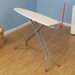 Deluxe Rectangle Four Leg Ironing Board in Satin Silver