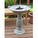 Country Gardens Solar Birdbath
