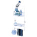 25.75" Shower Caddy in White