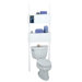 Double Spacesaver Cabinet in White