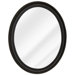Oval Frame Mirror with Medicine Cabinet in Oil Rubbed Bronze