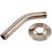 6" Brushed Nickel Shower Arm and Flange