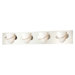 Pocket Four Light Bath Vanity in Polished Nickel