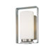  Wall Sconce in Brushed Aluminum
