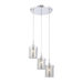 Grid II 3 Light Pendant
