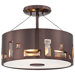 Bling Bang 3 Light Semi Flush Mount
