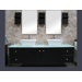 Portland 61" Double Sink Vanity Set