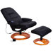 Reclining Massage Chair with Ottoman