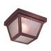  Outdoor Flush Mount in Antique Bronze - Energy Star