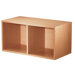Modular Storage Large Divided Cube in Honey