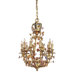 Vintage Ten Light Chandelier
