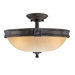 Catalonia 3 Light Semi Flush Mount