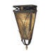 Monte Titano One Light Wall Sconce in Monte Titano Oro