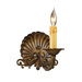 Metropolitan One Light Wall Sconce in Antique Bronze Patina