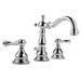 Canterbury Widespread Bathroom Sink Faucet with Double Cross Handles