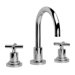 Infinity Widespread Bathroom Faucet with Double Cross Handles