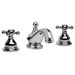 Atlantis Widespread Bathroom Faucet with Double Cross Handles