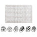 1.25" 4 x 9 Imprints of Chocolate Molds