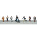 SceneMaster&trade; O Scale City People Figures