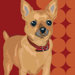 Pooch D&eacute;cor Tiny Chihuahua Portrait