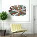 Celestial Ray Abstract Wall Art - 20" x 33"