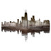 Chicago Reflection III Metal Wall D&eacute;cor
