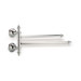 Elite 15" Classic Style Double Towel Bar with Swivel in Chrome
