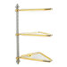 Giunone Wall Mounted Corner Triple Shelf