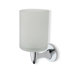 Holiday Wall Mounted Round Toothbrush Holder in Chrome