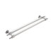 Pegaso 24" Wall Mounted Double Towel Bar in Chrome